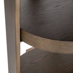 Wandkast Ellington bruin vanaf beneden, met Mdf