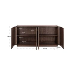 Dressoir Willox brown 4-doors