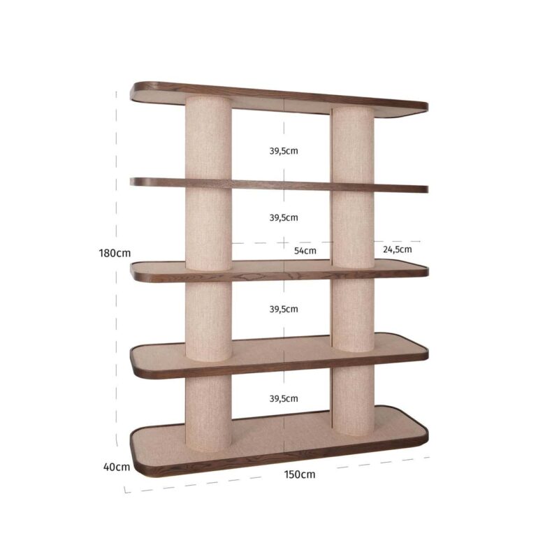 Wandkast Willox brown