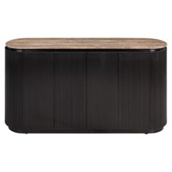 Dressoir Russo bruin, detail deuren