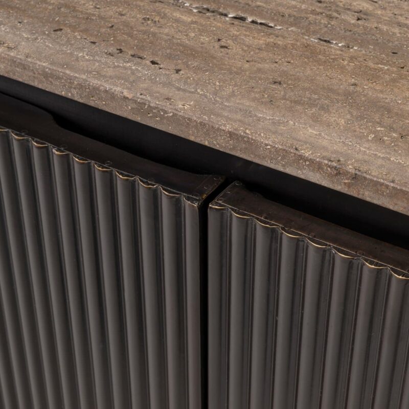 Dressoir Russo bruin, ophangbeugels