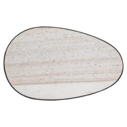 Perspectief van de Bijzettafel Biloxi bruin vanaf boven