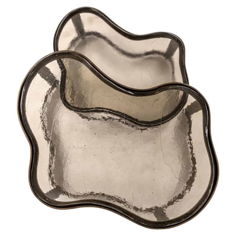 Salontafel Fairfield brass antique in interieur setting