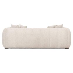 Detail kussens Bank Novaro natural fancy 3-seater beige multiplex