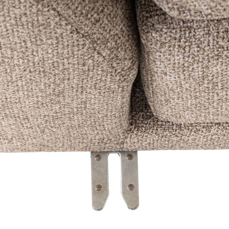 Bank Trentino cayenne brown 3,5-seater + lounge left or right