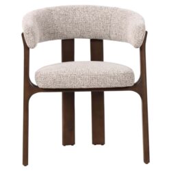 Eetkamerstoel Contigo mocca fancy