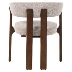 Eetkamerstoel Contigo mocca fancy