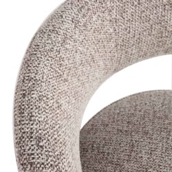 Eetkamerstoel Contigo mocca fancy