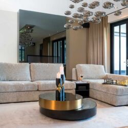 Salontafel Alexander Jones black/gold (Slice)