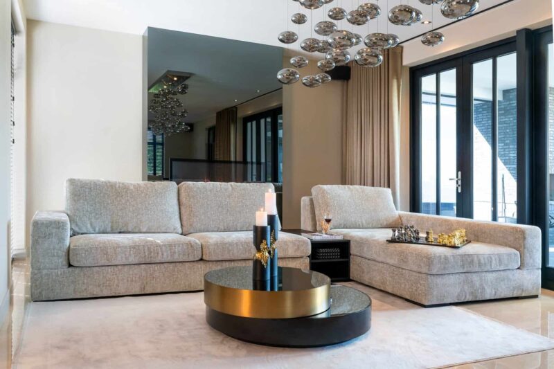 Salontafel Alexander Jones black/gold (Slice)