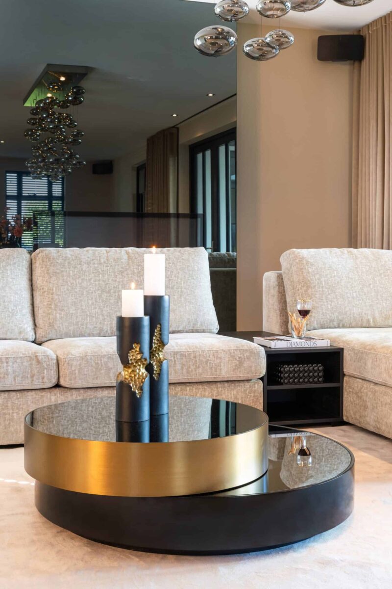 Salontafel Alexander Jones black/gold (Slice)