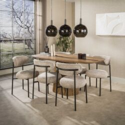 Eetkamerstoel Round Cargo Sand