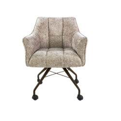 Armstoel Raster Hoven zand-bruin