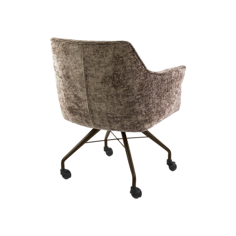 Armstoel Raster Hoven champagne-bruin