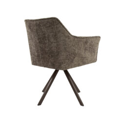 Armstoel Raster Hoven taupe-bruin