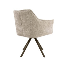 Armstoel Raster Hoven zand-bruin