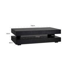 Salontafel Oakura black