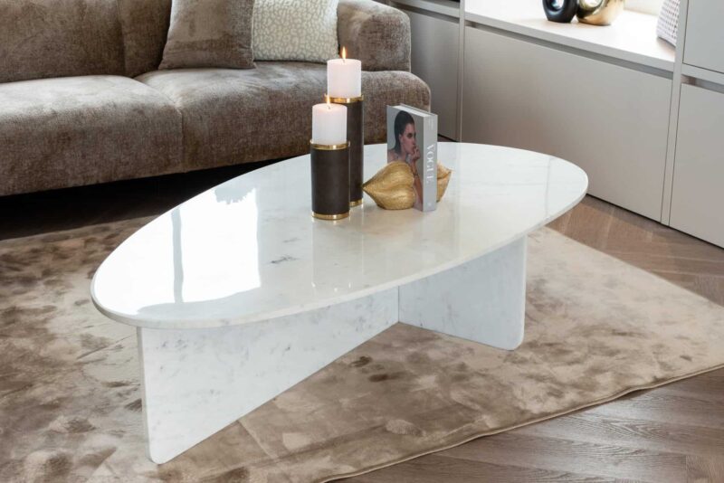 Afmetingen salontafel Brandon: 95 x 170 x 40 cm