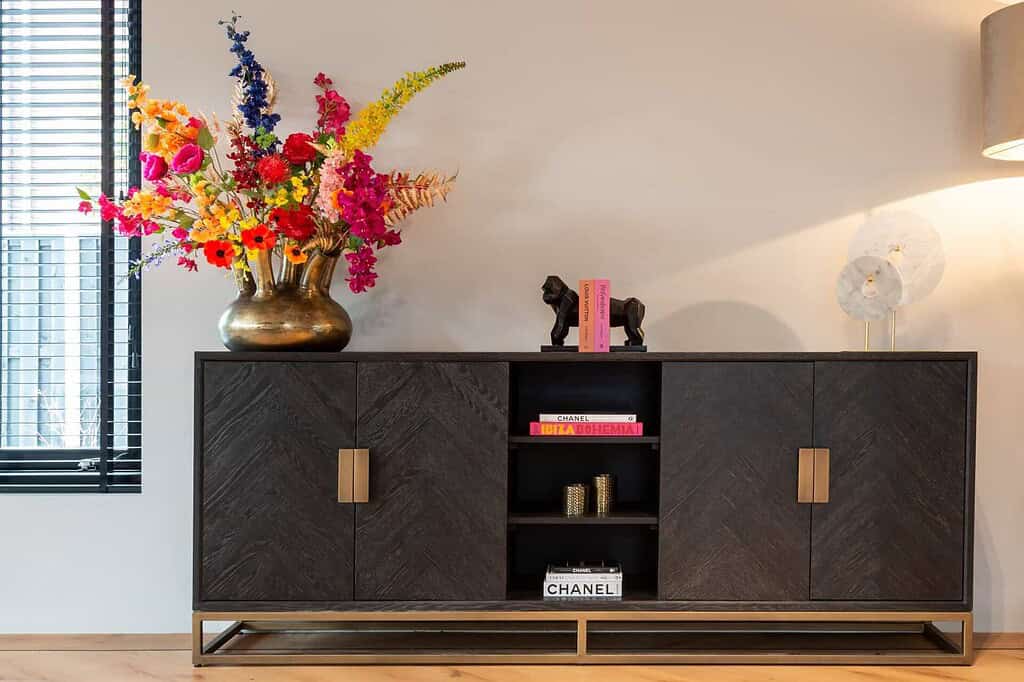 Dressoir Blackbone Brass black rustic