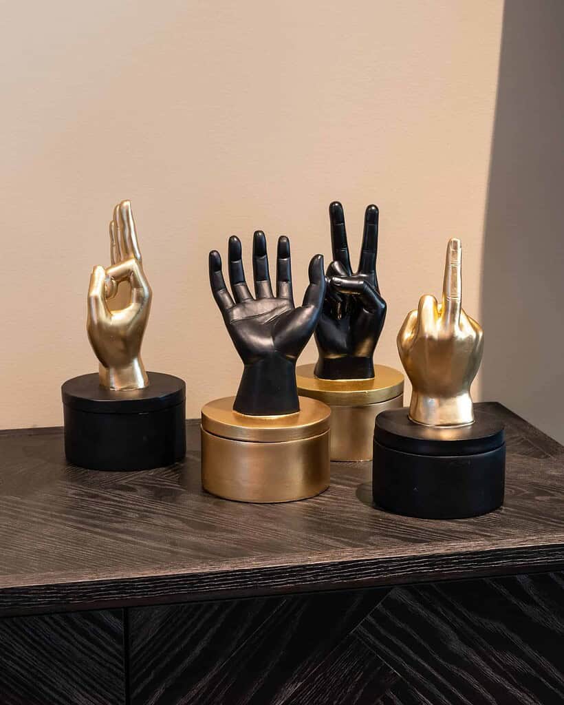 Dressoir Blackbone Brass black rustic