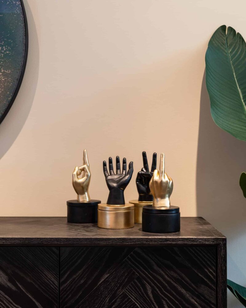 Dressoir Blackbone Brass black rustic