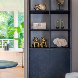 Wandkast Blackbone Brass black rustic