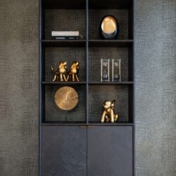 Wandkast Blackbone Brass black rustic