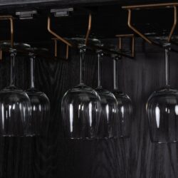 Opbergkast Bloomville brass shagreen