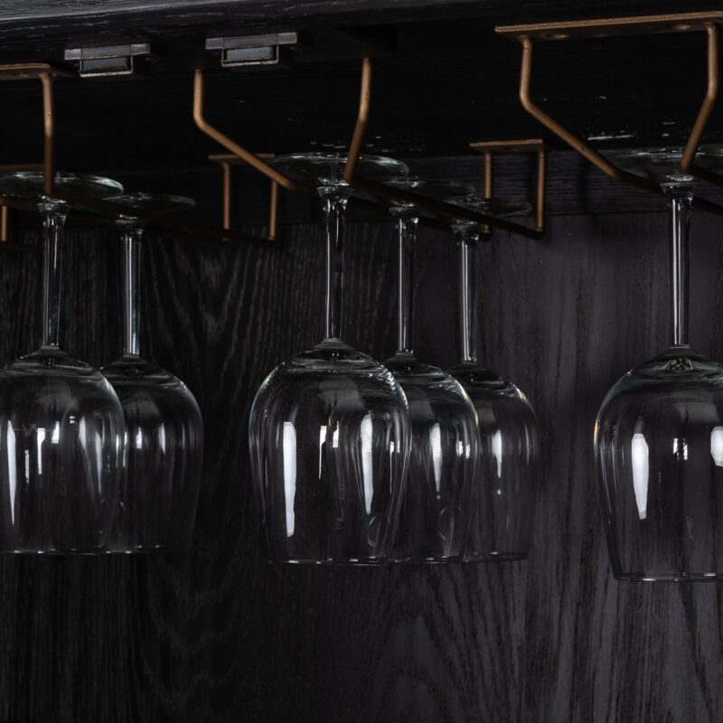 Opbergkast Bloomville brass shagreen