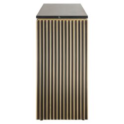 Dressoir Les Arcs brushed gold