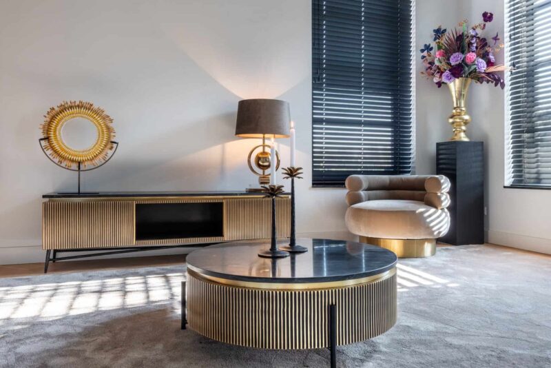 TV-meubel Ironville gold