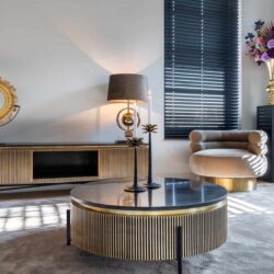 TV-meubel Ironville gold