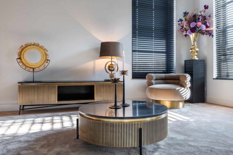 TV-meubel Ironville gold