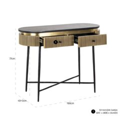 Dressoir Ironville gold