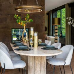 Eetkamerstoel Alyssa cream fusion (Set of 2)