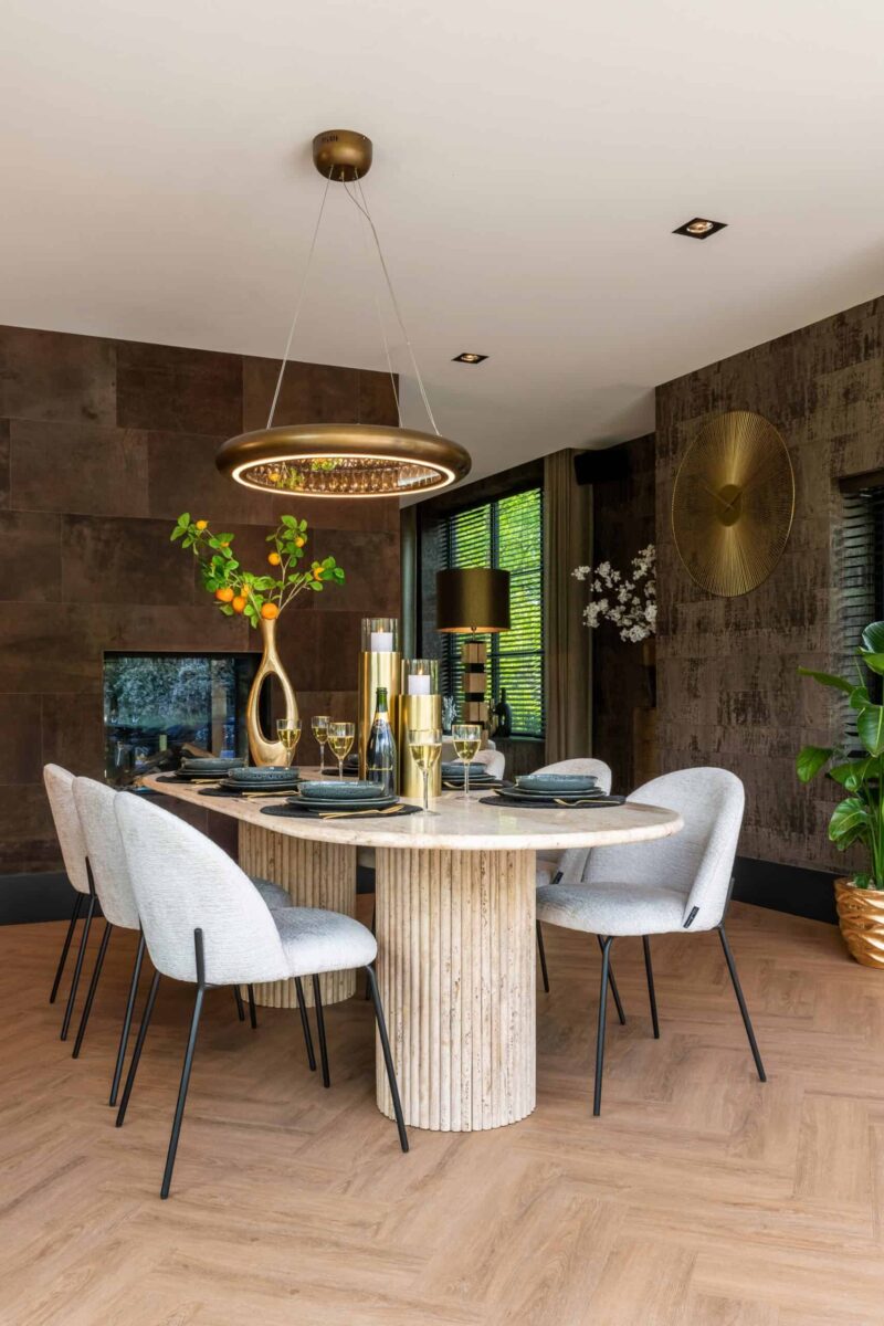 Eetkamerstoel Alyssa cream fusion (Set of 2)