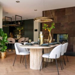 Eetkamerstoel Alyssa cream fusion (Set of 2)