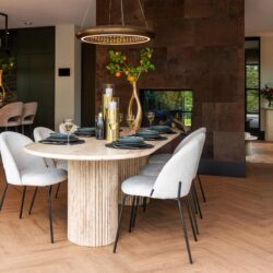 Eetkamerstoel Alyssa cream fusion (Set of 2)