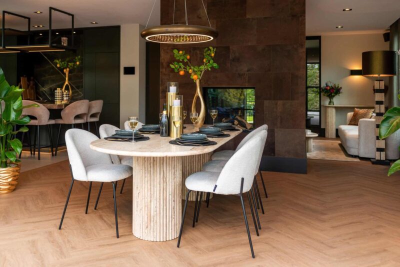 Eetkamerstoel Alyssa cream fusion (Set of 2)