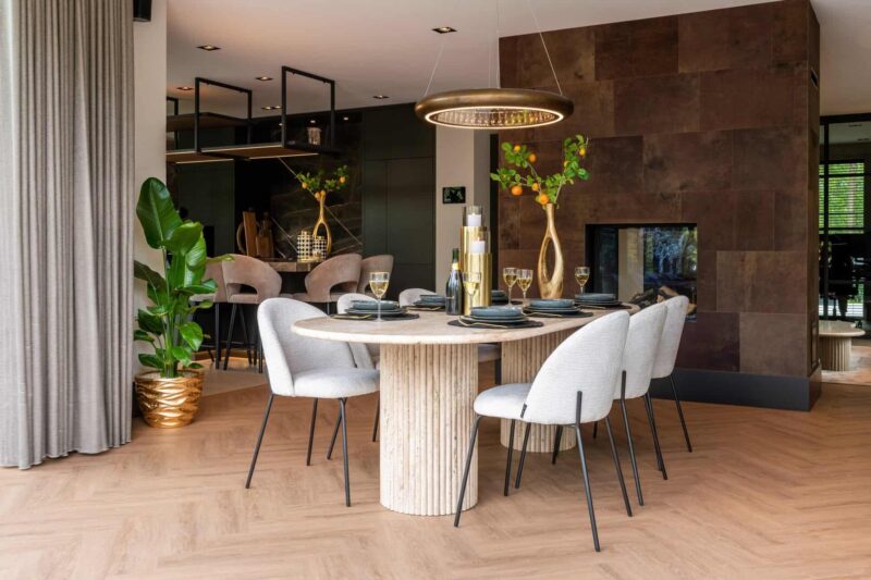 Eetkamerstoel Alyssa cream fusion (Set of 2)