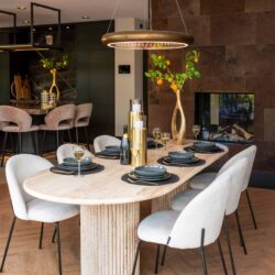 Eetkamerstoel Alyssa cream fusion (Set of 2)