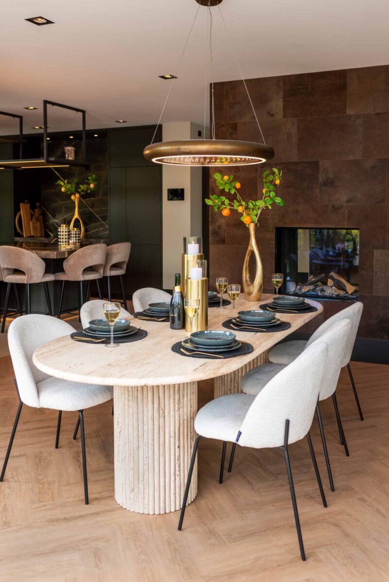 Eetkamerstoel Alyssa cream fusion (Set of 2)