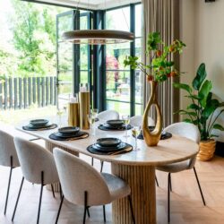 Eetkamerstoel Alyssa cream fusion (Set of 2)