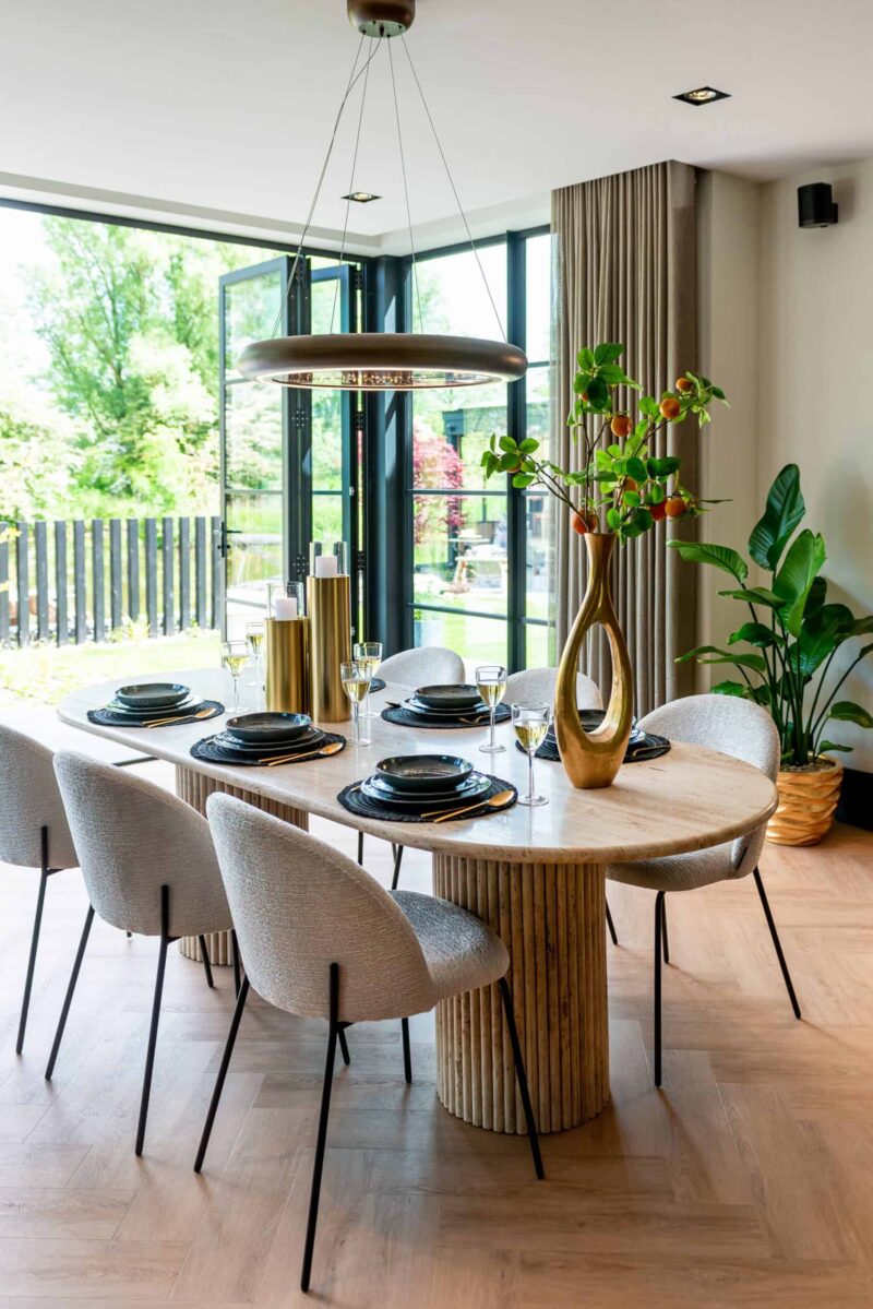 Eetkamerstoel Alyssa cream fusion (Set of 2)