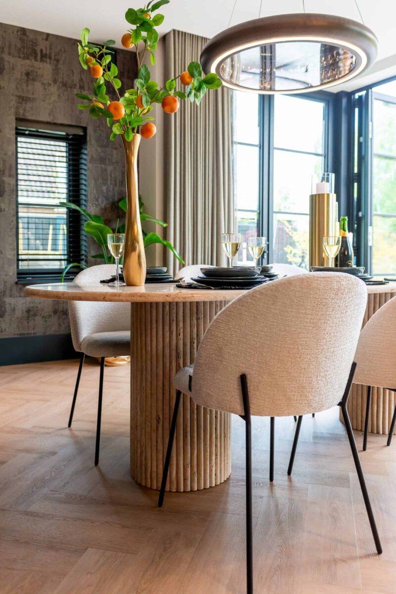 Eetkamerstoel Alyssa cream fusion (Set of 2)