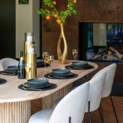 Eetkamerstoel Alyssa cream fusion (Set of 2)