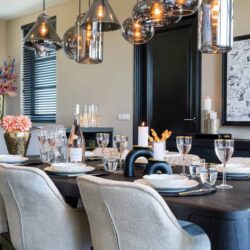 Eetkamerstoel Aline FR white chenille swivel fire retardant