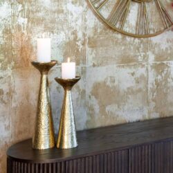 Dressoir Luxor kleur bruin stof