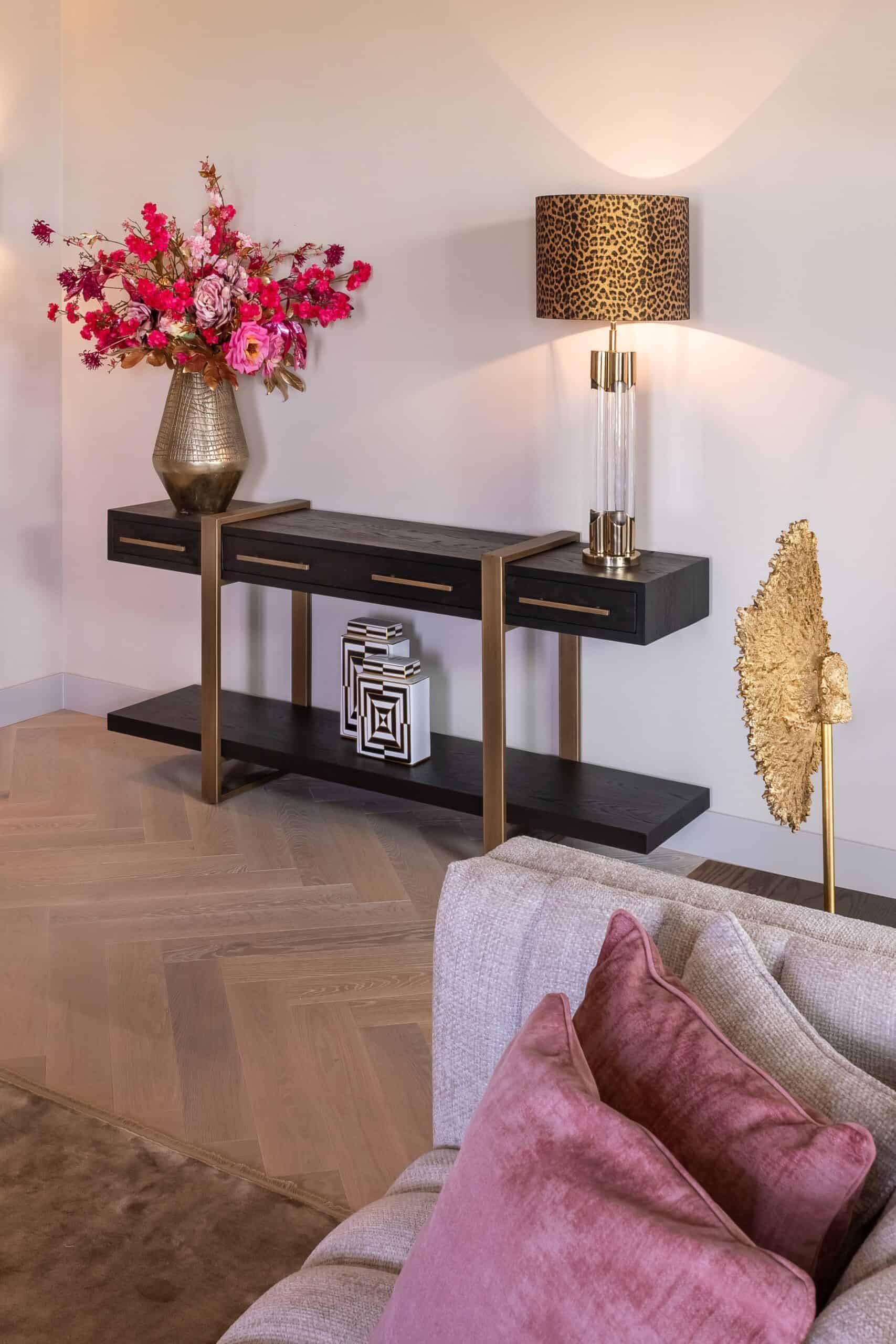 Sideboard Cambon in Dunkelbraun, Detailfoto 9
