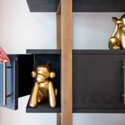 Wandkast Cambon dark coffee